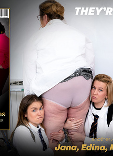 Mature.nl - The evil stepmoms are back and now they are the kinkiest teachers young Maya and her friend Aurora S
