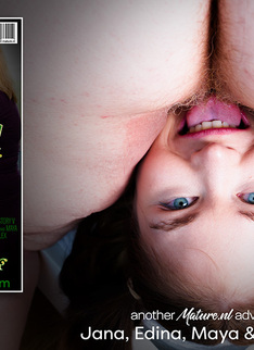 Mature.nl - The BBW evil stepmoms have a new stepdaughter and teeny Maya isn't happy with it!
