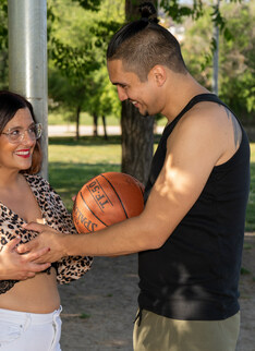 Mature.nl - Young basketball player gets seduced for steamy anal sex by hot MILF Lya Lips
