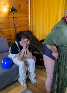 Mature.nl - This toyboy has a big ass fetish and loves bbw huge breasted facesitting granny Jana