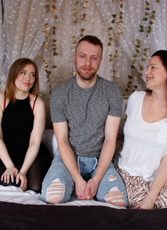 Mature.nl - Chris has a hot threesome with his MILF stepmom Eva Jayne and his girlfriend Darcy Rosa