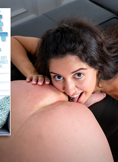 Mature.nl - Naughty schoolgirl Katty West is in love with the big butt from her mature stepmom Babet
