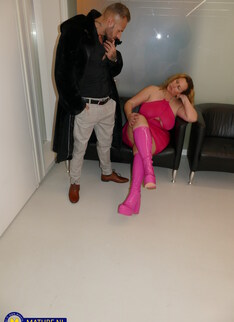 Mature.nl - Tall and curvy German cougar kathy D. has a cheating hardcore sex affair with her smaller neighbour