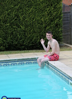 Mature.nl - Hot British Lady Karlie Simon gets fucked by the poolboy