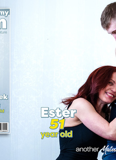 Stepmom Ester is taking her 18 year old stepson's virginity and he loves it!