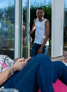 Big breasted Josephine James is in for a hard long black cock