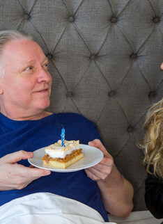 Grandpa gets a special surprise for his birthday