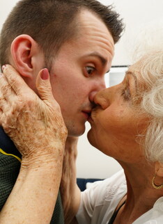 Granny Maria loves herself a hard young toyboy