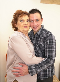 Robbie loves having hard sex with grannies and older horny women