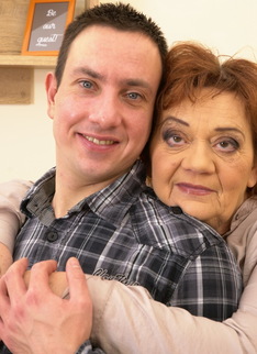 Robbie loves having hard sex with grannies and older horny women