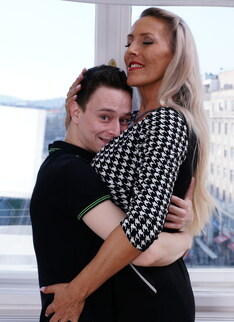 Hot German MILF teaching a young innocent boy the ropes of her dirty mind