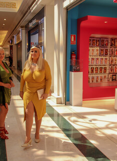 These two big breasted housewives went toy shopping