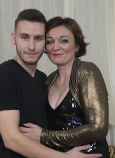 Horny mature lady doing her toyboy