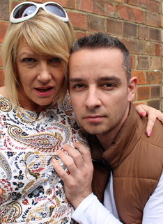 Horny British mature lady doing her younger lover