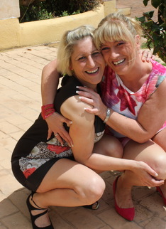 Two German housewives doing one lucky dude