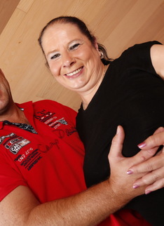 Big breasted German mature BBW getting very naughty