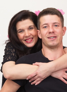 Horny housewife playing with her younger lover
