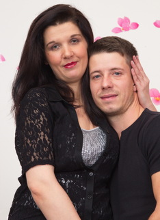 Horny housewife playing with her younger lover