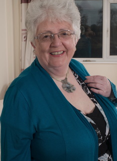 Naughty Big breasted British granny getting frisky
