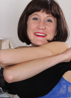 Naughty American housewife playing around