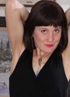 Naughty American housewife playing around