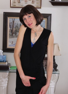 Naughty American housewife playing around