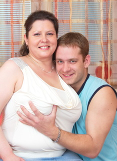 Big mature mama playing with her toy boy