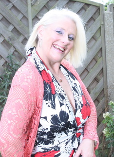 Naughty British housewife getting dirty in the garden