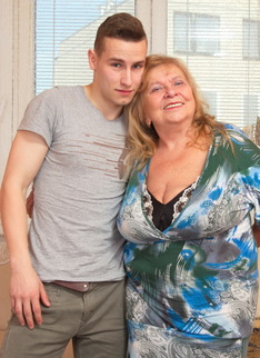 This big breasted mama gets a good fuck from her toy boy