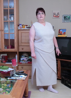 Big German housewife getting frisky